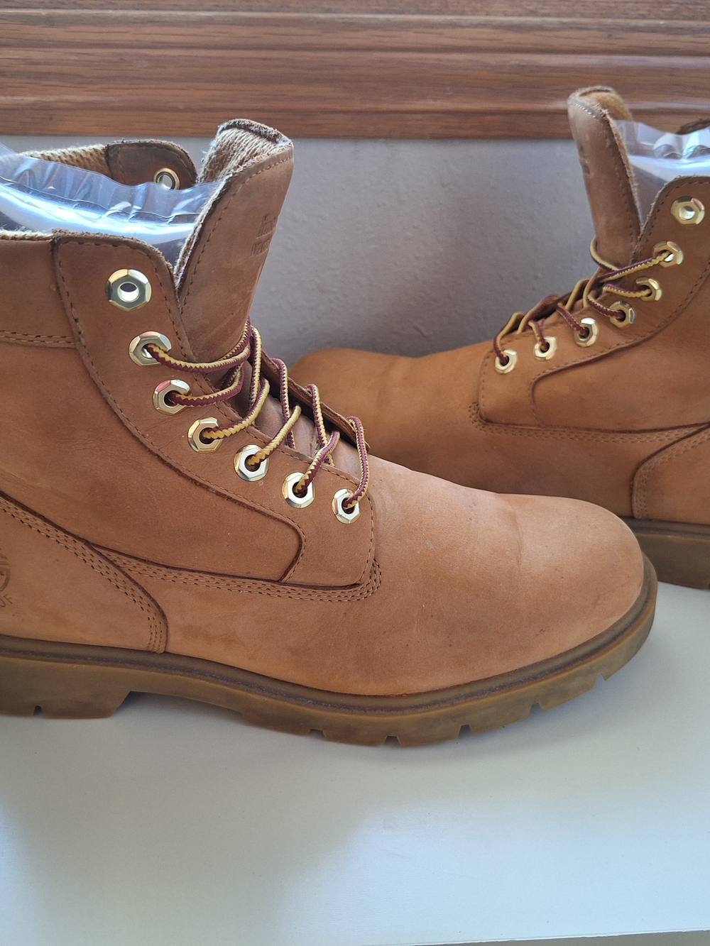 Timberland Men's Tan Nubuck Work Boots